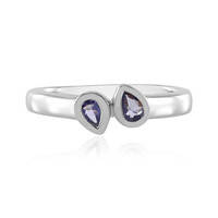 Bague en argent et Tanzanite