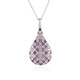 Collier en argent et Grenat Rhodolite (KM by Juwelo)