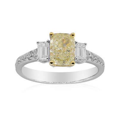 Bague en or et Diamant SI2 jaune (CIRARI)