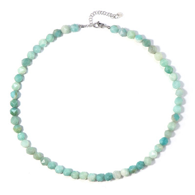 Collier en argent et Amazonite