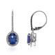 Boucles d'oreilles en or et Tanzanite AAA (CIRARI)