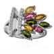 Bague en argent et Tourmaline