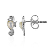 Boucles d'oreilles en argent et Nacre