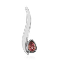 Pendentif en argent et Tourmaline rose du Brésil  (Pallanova)