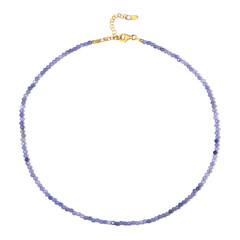 Collier en argent et Tanzanite