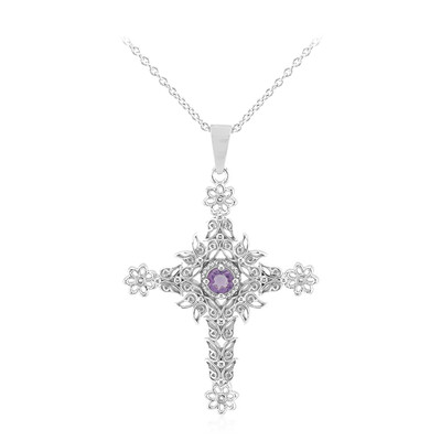 Collier en argent et Améthyste