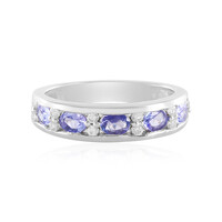 Bague en argent et Tanzanite