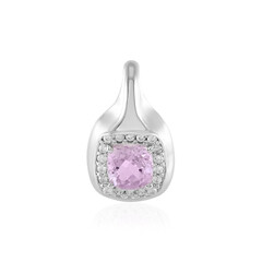 Pendentif en argent et Kunzite