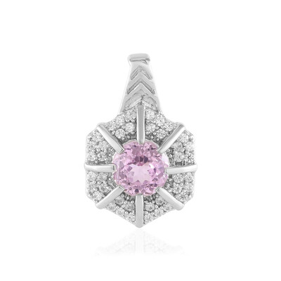 Pendentif en argent et Kunzite