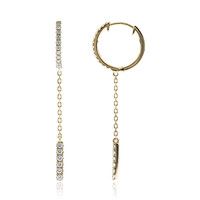 Boucles d'oreilles en or et Diamant I1 (G) (CIRARI)