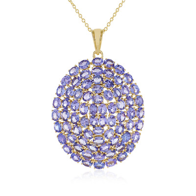 Collier en argent et Tanzanite