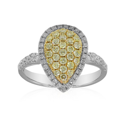 Bague en or et Diamant SI2 jaune (CIRARI)