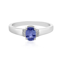 Bague en argent et Tanzanite