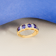 Bague en argent et Tanzanite