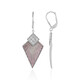 Boucles d'oreilles en argent et Zircon