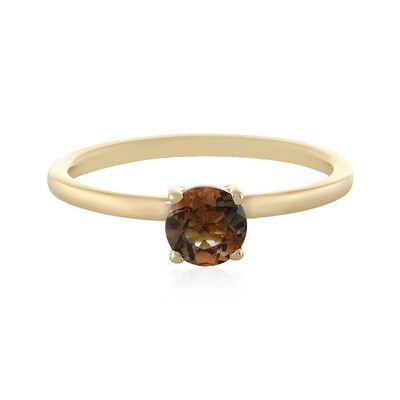 Bague en or et Pierre du Soleil de l’Orégon