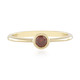 Bague en or et Diamant rouge I2