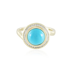 Bague en or et Turquoise Sleeping Beauty (de Melo)