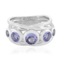 Bague en argent et Tanzanite