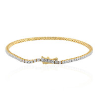 Bracelet en or et Diamant VVS1 (G)