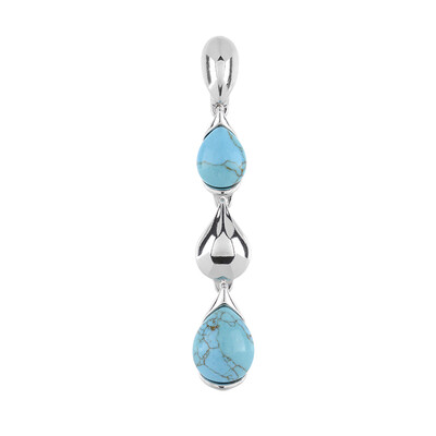 Pendentif en argent et Turquoise (dagen)