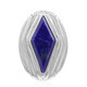 Pendentif en argent et Lapis-Lazuli (MONOSONO COLLECTION)