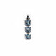 Pendentif en argent et Topaze bleue