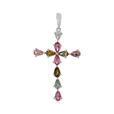 Pendentif en argent et Tourmaline