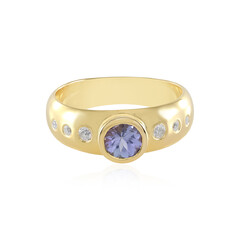 Bague en argent et Tanzanite