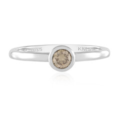 Bague en or et Diamant champagne I2 (KM by Juwelo)