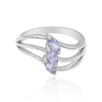 Bague en argent et Tanzanite