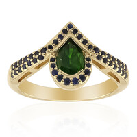 Bague en or et Diopside de Russie (Adela Gold)