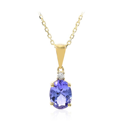 Collier en or et Tanzanite AAA