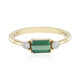 Bague en or et Tourmaline verte de Benedito (Adela Gold)