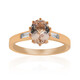 Bague en or et Morganite AAA