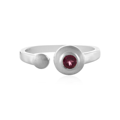 Bague en argent et Grenat Rhodolite (MONOSONO COLLECTION)