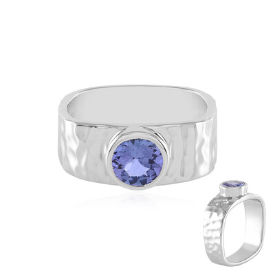 Bague en argent et Tanzanite