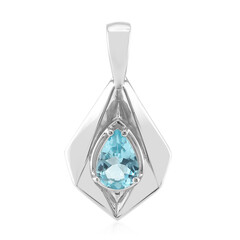 Pendentif en argent et Apatite bleue (Pallanova)