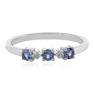 Bague en argent et Tanzanite