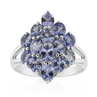 Bague en argent et Tanzanite