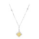 Collier en or et Diamant SI2 jaune (CIRARI)