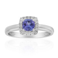 Bague en or et Tanzanite AAA