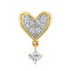 Pendentif en or et Diamant SI1 (G) (Annette)