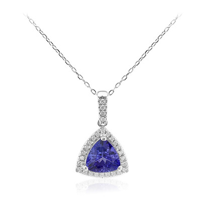 Collier en or et Tanzanite AAA (CIRARI)