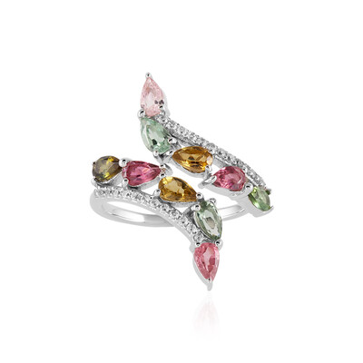 Bague en argent et Tourmaline