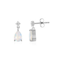 Boucles d'oreilles en argent et Opale Welo