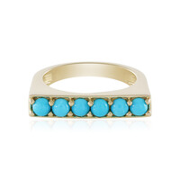 Bague en argent et Turquoise Sleeping Beauty