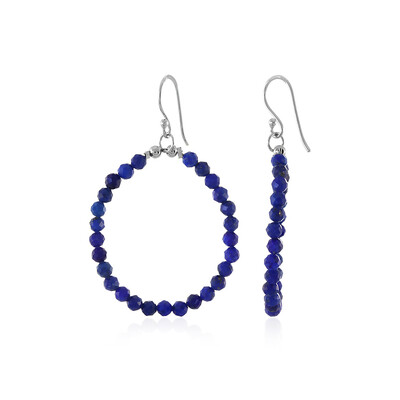 Boucles d'oreilles en argent et Lapis-Lazuli