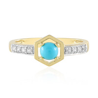 Bague en argent et Turquoise Sleeping Beauty