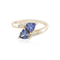 Bague en or et Tanzanite non chauffée (Adela Gold)